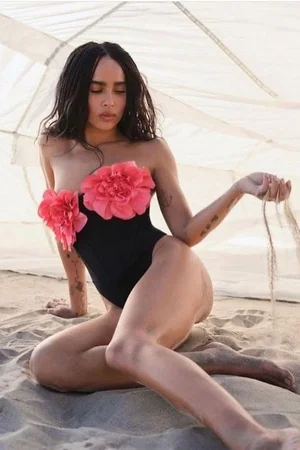 Горячие фото Зои Кравиц - фото 25