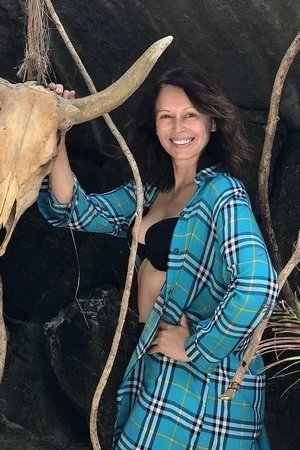 Ирина Безрукова в купальнике - фото 36